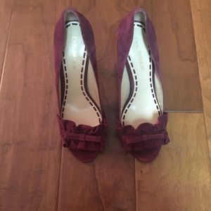 Enzo Angiolini Burgundy heels